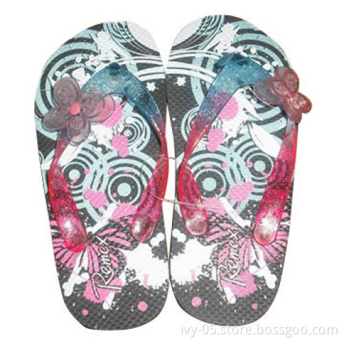 2014 PVC strap comfortable girls' slipperNew